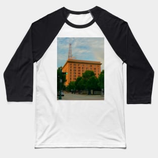 Bayou Lofts in Houston Baseball T-Shirt